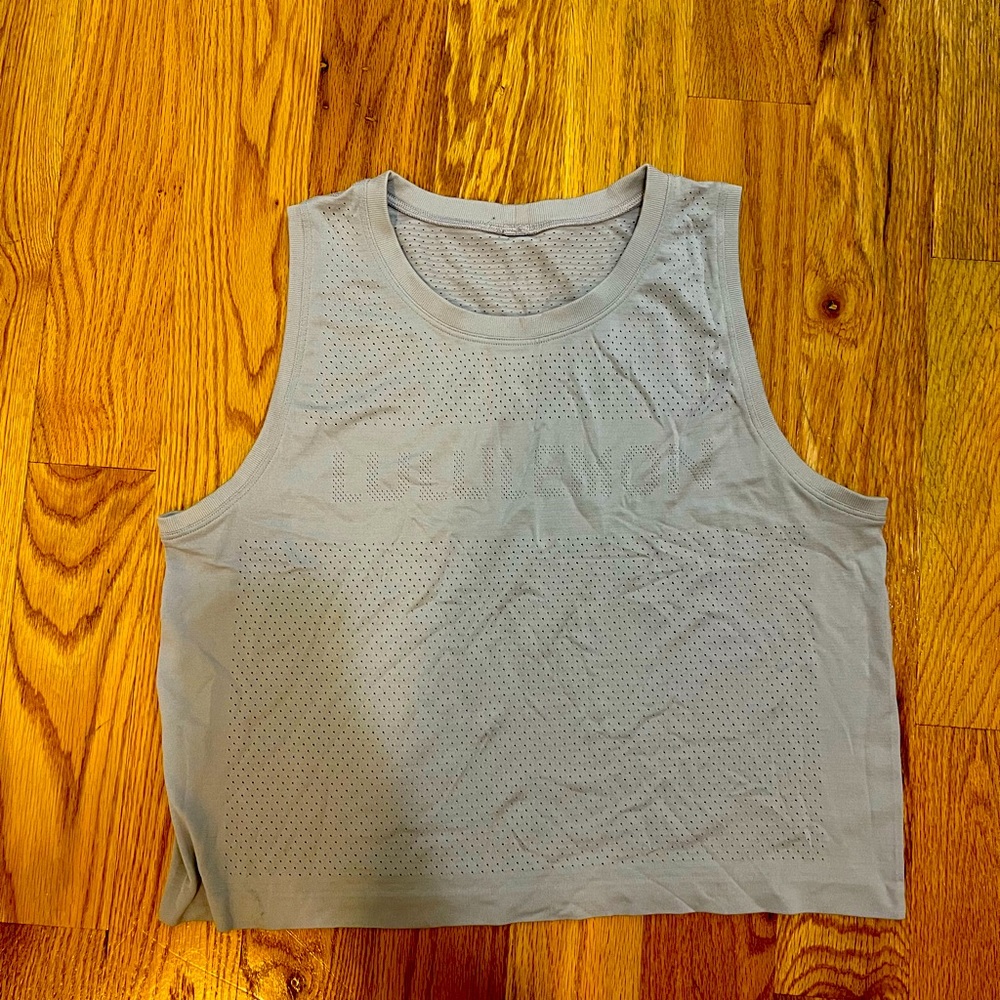 Lululemon Cropped Workout Tank 8